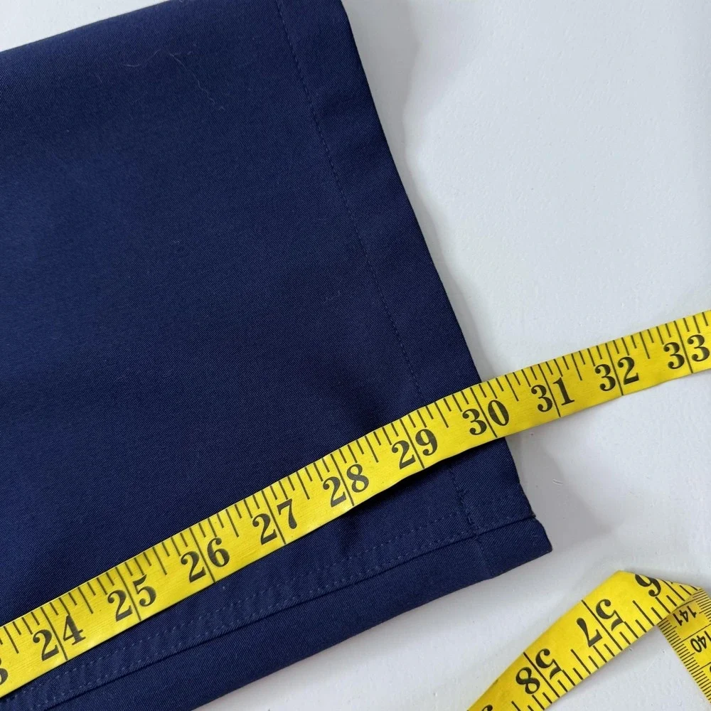 FIGS Technical Collection‎ Pants Mens XL Blue Navy Scrub Drawstring Straight Leg